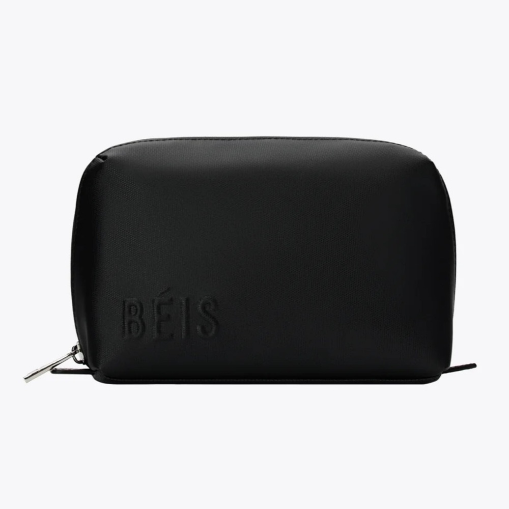 Beis Small Black Cosmetic Pouch